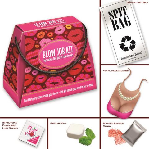 Blow job kit from sex shop UK