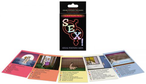 adenturous sex card game from sex shop online