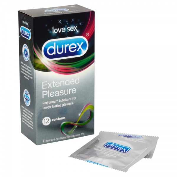 durex extended pleasure 12`s pack condoms online UK from sex shop online