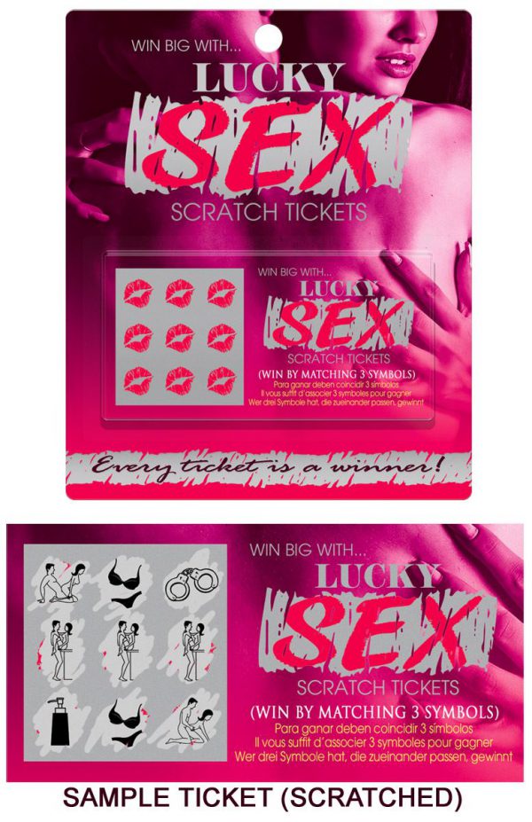 lucky sex scratch tickets party games from sex shop online