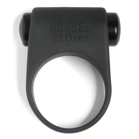 black vibrating cock ring bought in sex shop UK