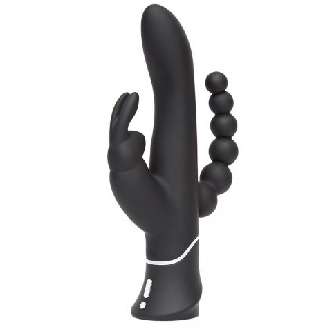 happy black rabbit triple curve from sex shop online