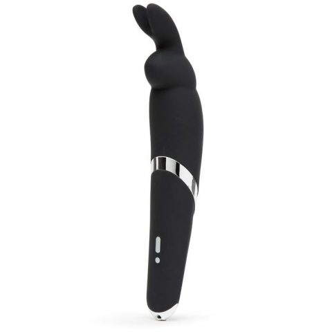 vibrator black rabbit wand in sex shop online UK