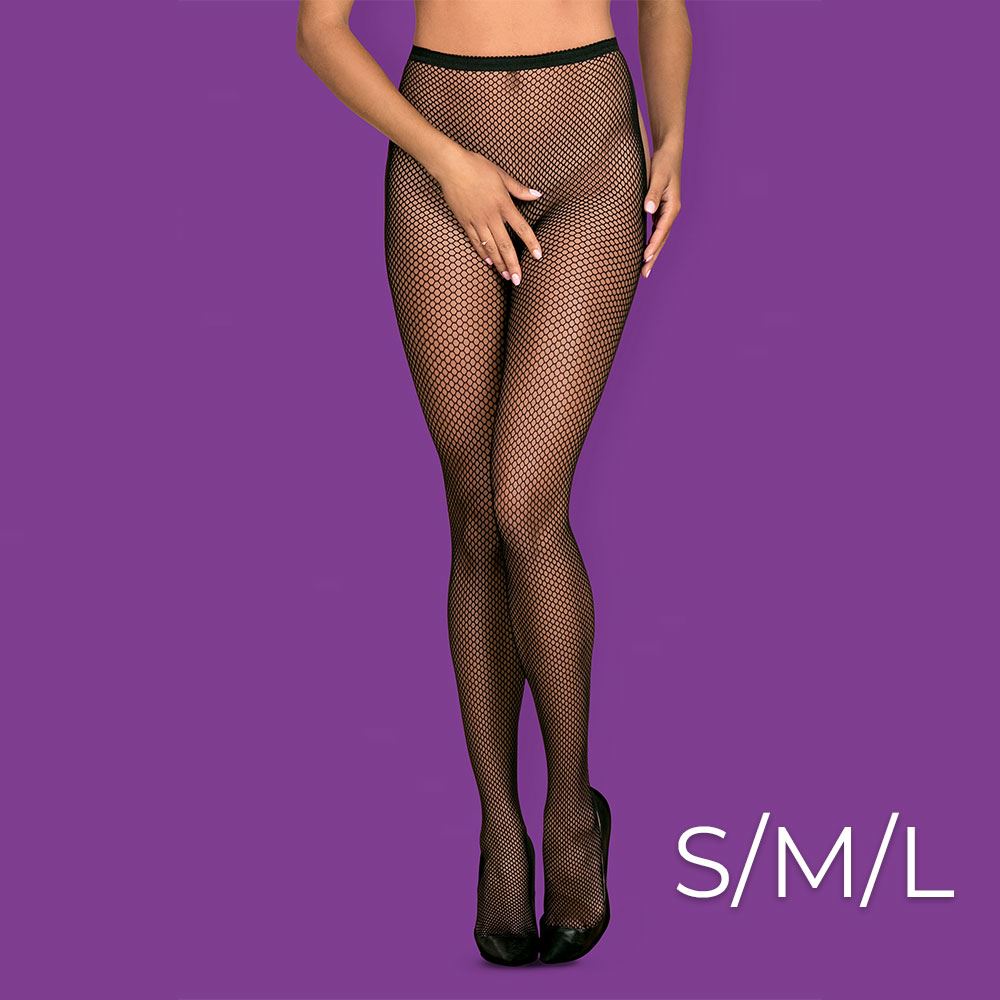 Obsessive - Tights S233 S/M/L - Black