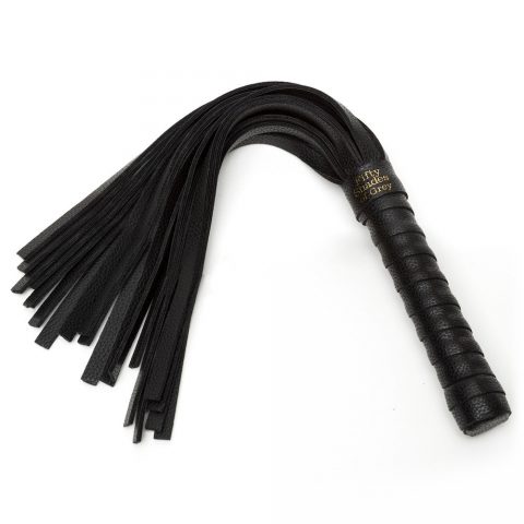 black small flogger fifty shades of grey brand from sex shop online