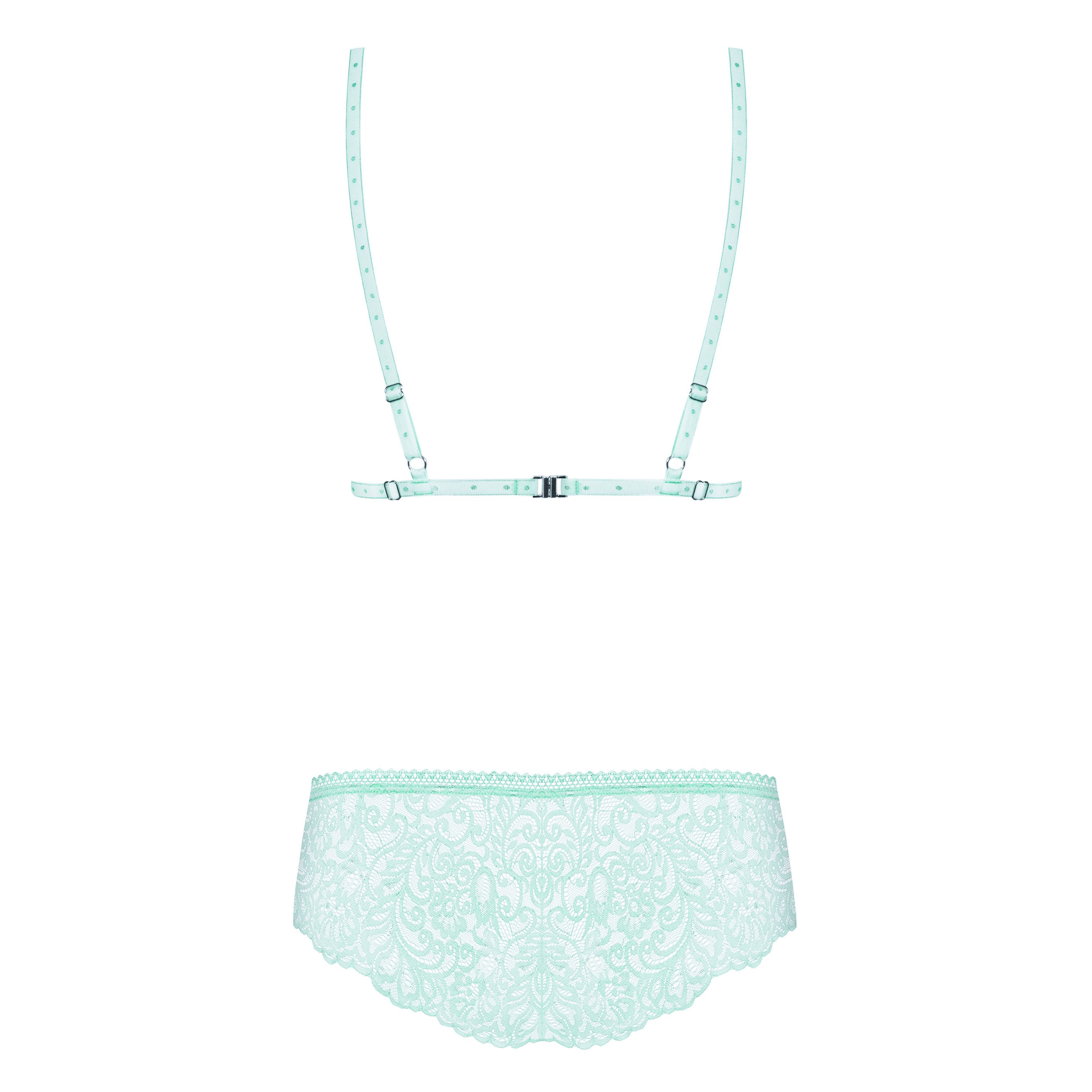 Obsessive Delicanta Set Mint Bra And Panties - Image 5