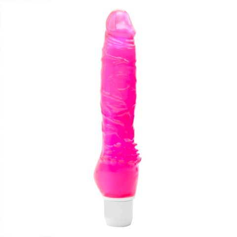 Slick  and  Slim Veined Jelly Vibrator
