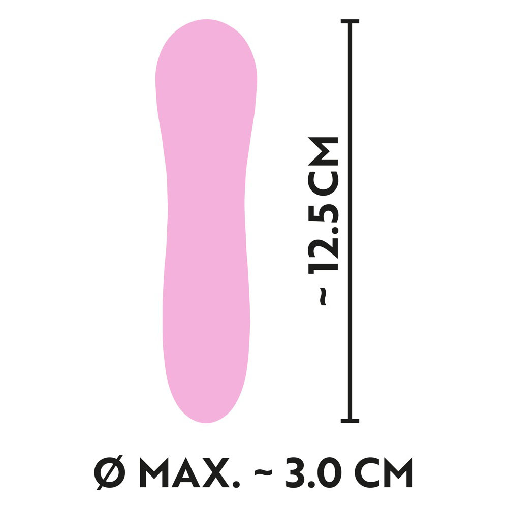 Cuties Silk Touch Rechargeable Mini Vibrator Pink - Image 5