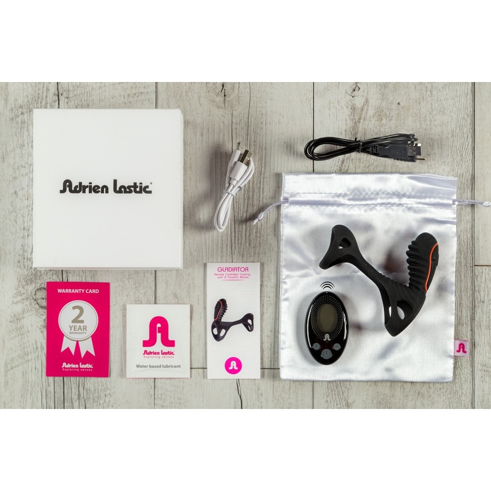 Adrien Lastic Gladiator Remote Controlled Vibrating Cock Ring - Image 4