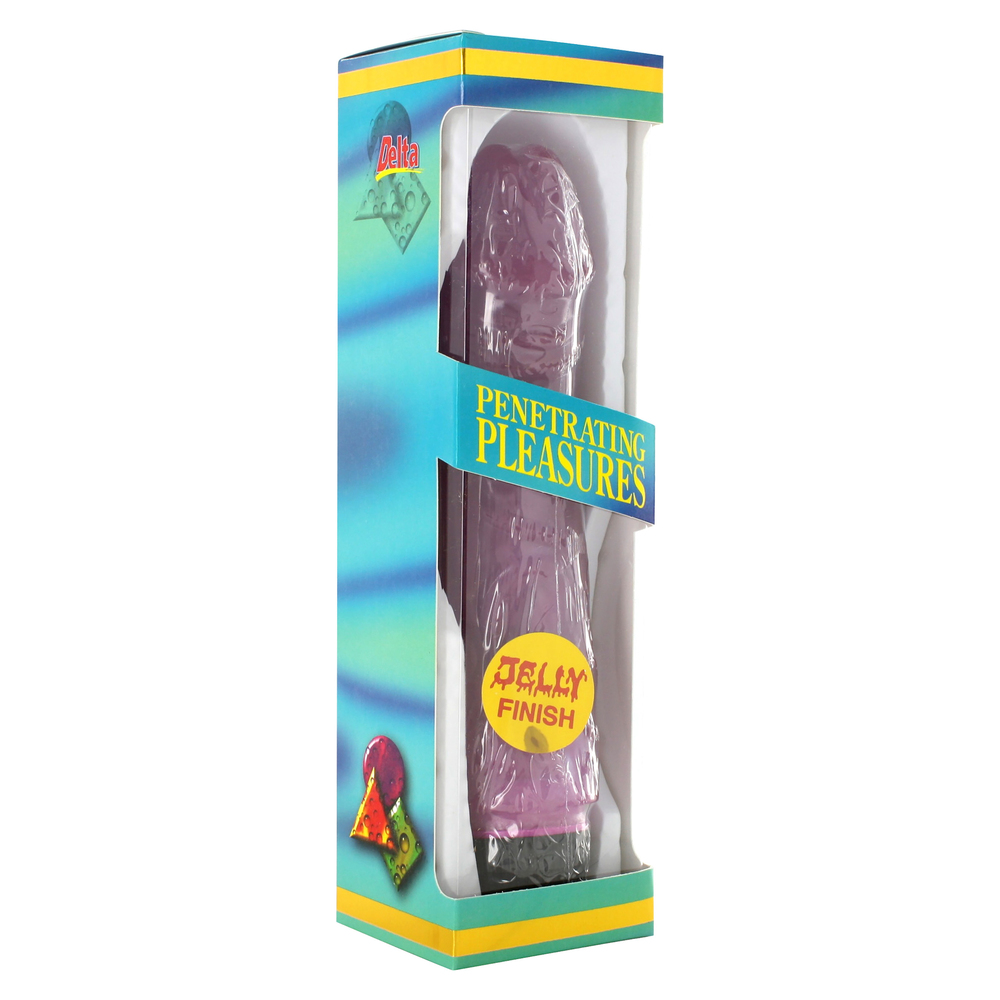 Vibrator Jelly 9 Inches Purple - Image 2