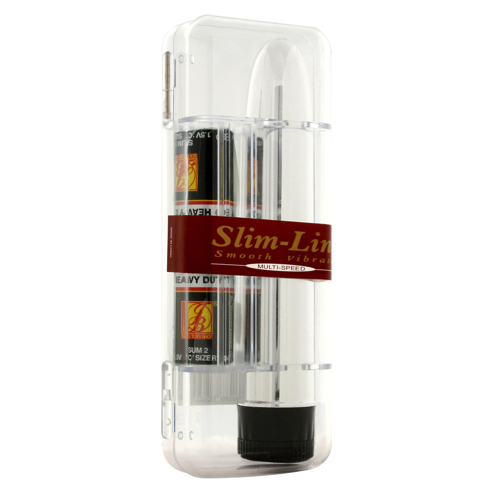 Slimline Smooth Multi Speed Vibrator Silver - Image 2