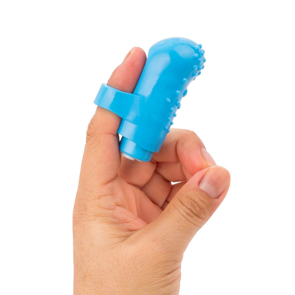 Screaming O Charged FingO Blue Mini Vibrator - Image 3