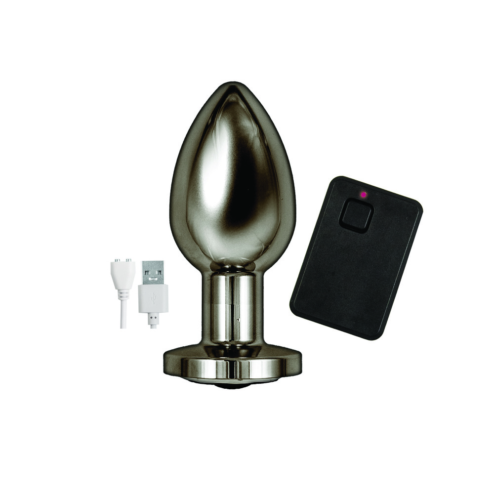 Ass Sation Remote Vibrating Butt Plug Black - Image 3