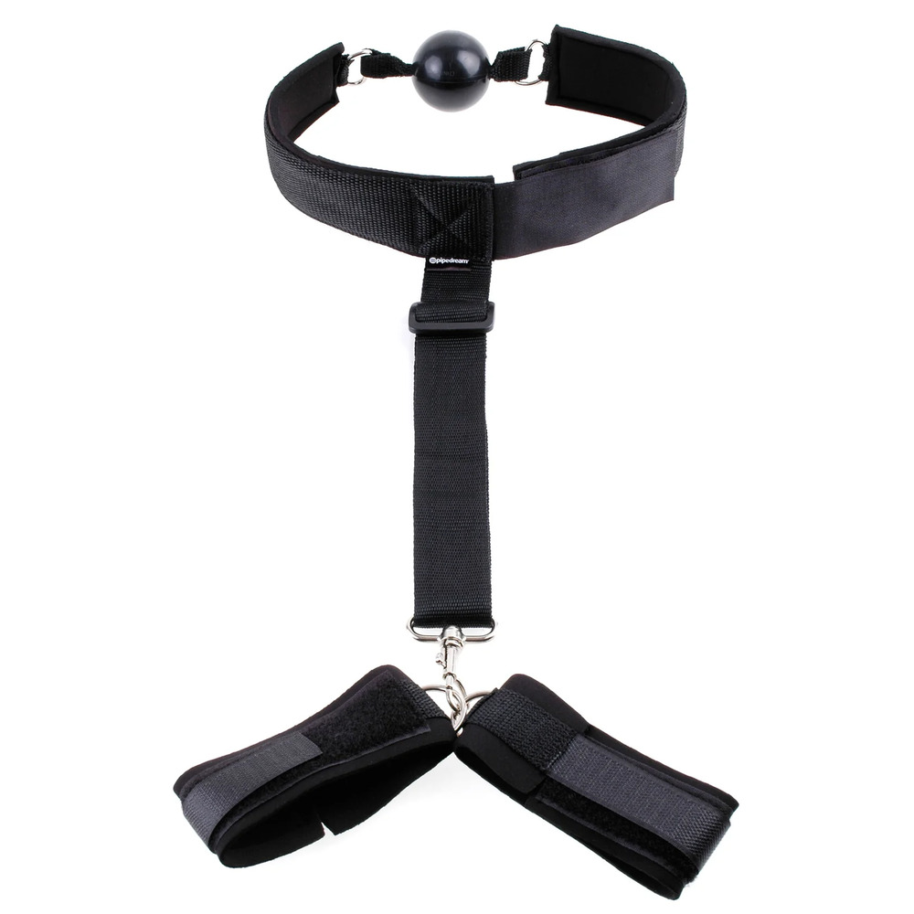 Fetish Fantasy Series Gag And Wrist Restraint - Image 3