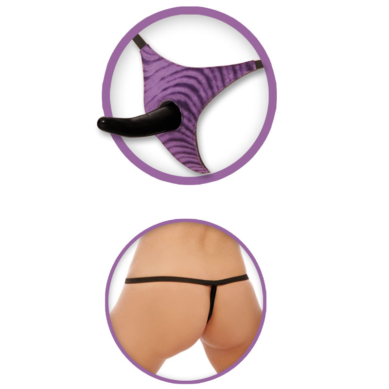 Fetish Fantasy Series Vibrating Strap On For Him - Image 4