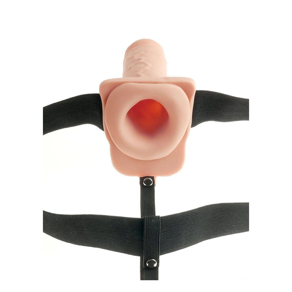 Fetish Fantasy 11 Inch Hollow Rechargeable Strapon - Image 3