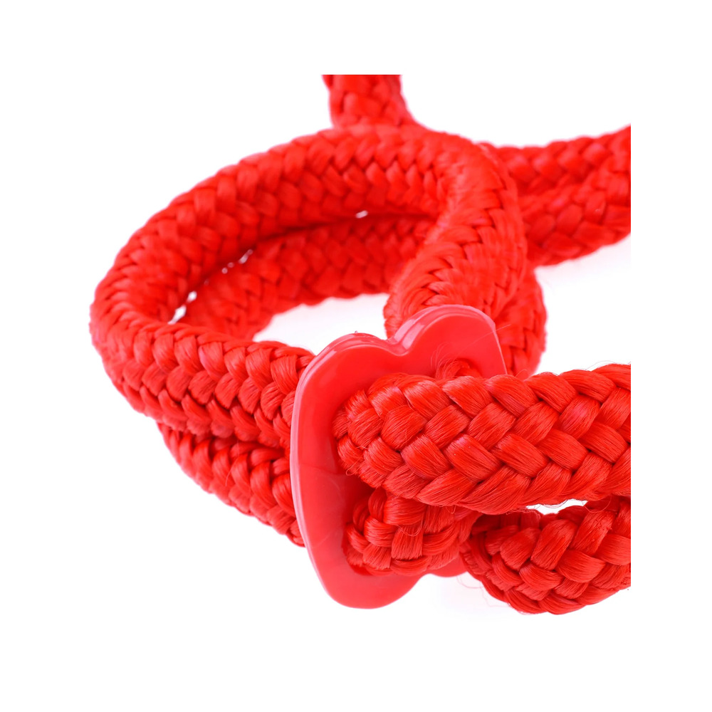 Fetish Fantasy Series Silk Rope Love Cuffs - Image 2