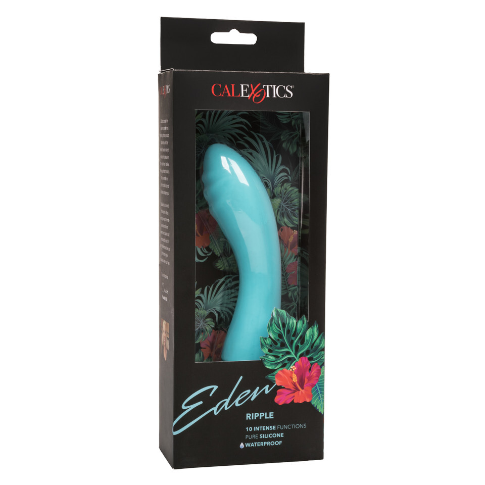 Eden Ripple Silicone GSpot Vibrator Waterproof 6 inch - Image 5