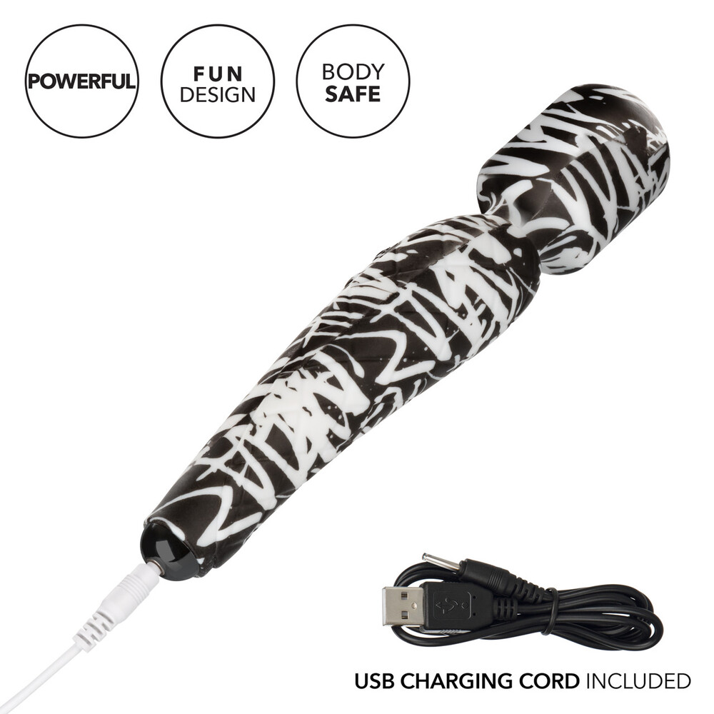 Rechargeable Waterproof Hype Massager Wand - Image 4