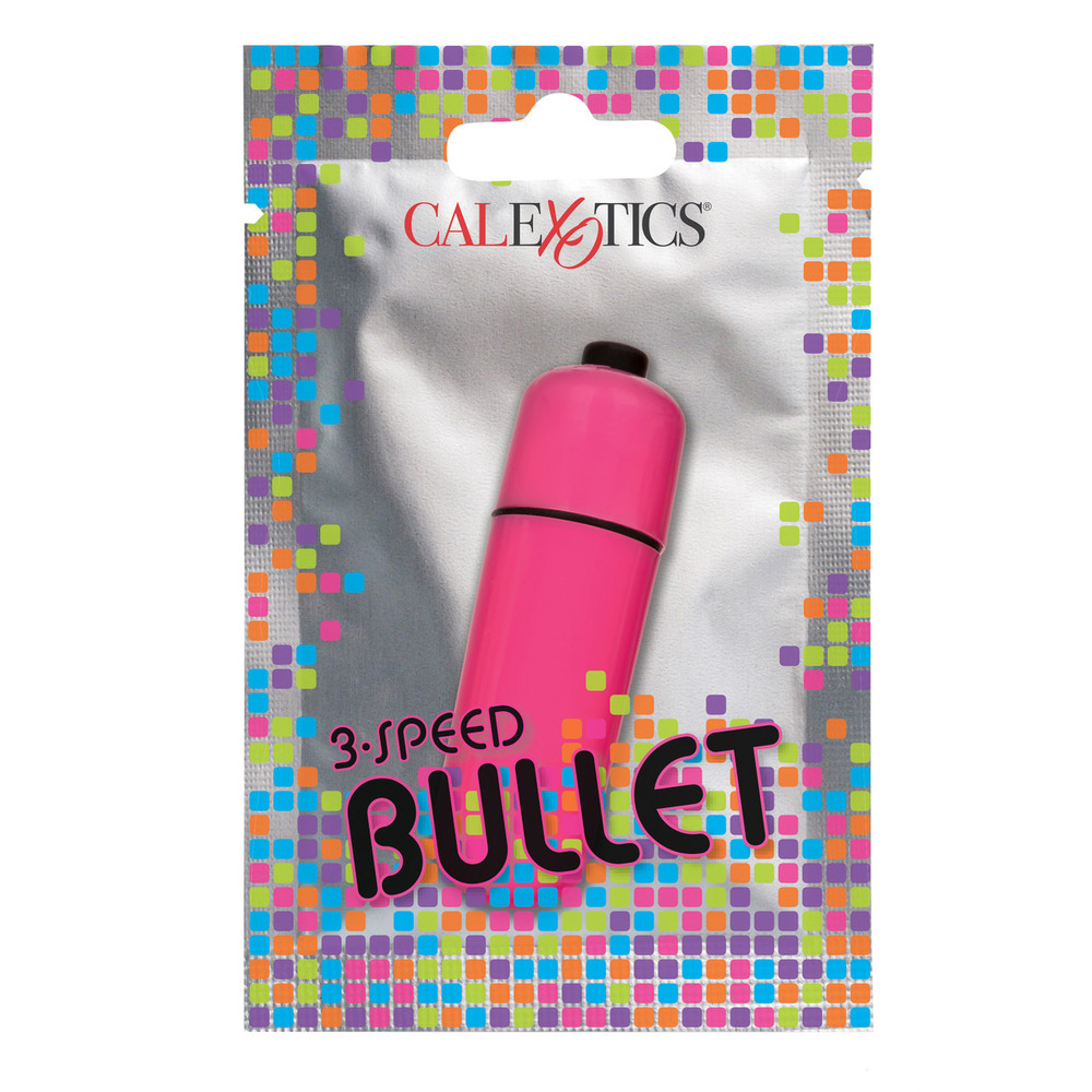 Foil Pack 3Speed Bullet Vibrator Pink - Image 2