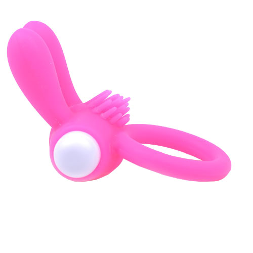 Cock Ring With Rabbit Ears Pink - Image 3