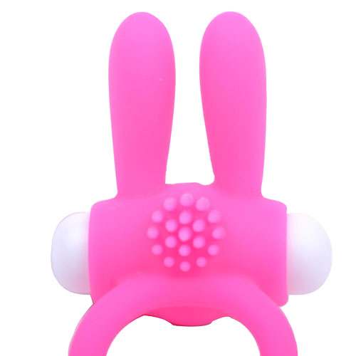 Cock Ring With Rabbit Ears Pink - Image 4