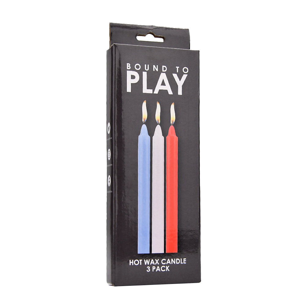 Bound to Play. Hot Wax Candles (3 Pack) - Image 4