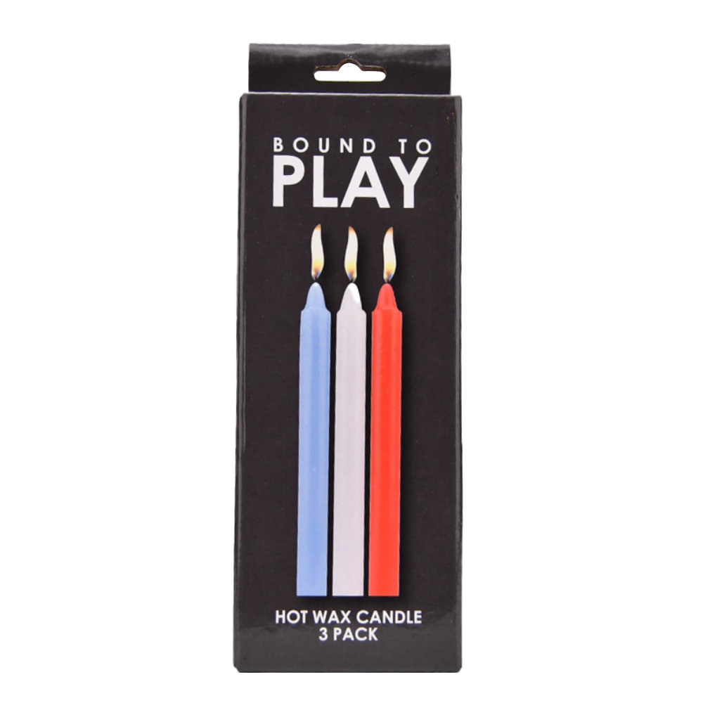 Bound to Play. Hot Wax Candles (3 Pack) - Image 3