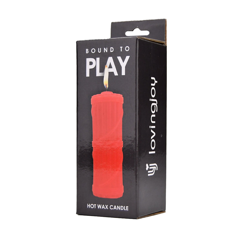 Bound to Play. Hot Wax Candle Red - Image 3