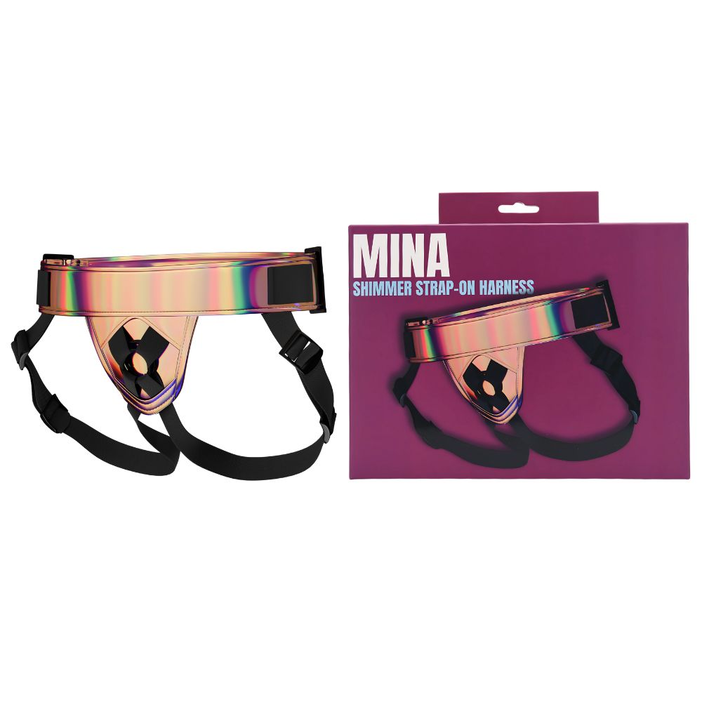Mina Shimmer Strap-On Harness - Image 7