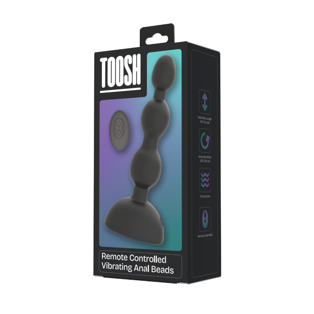 Toosh Remote Controlled Vibrating Anal Beads - Image 7