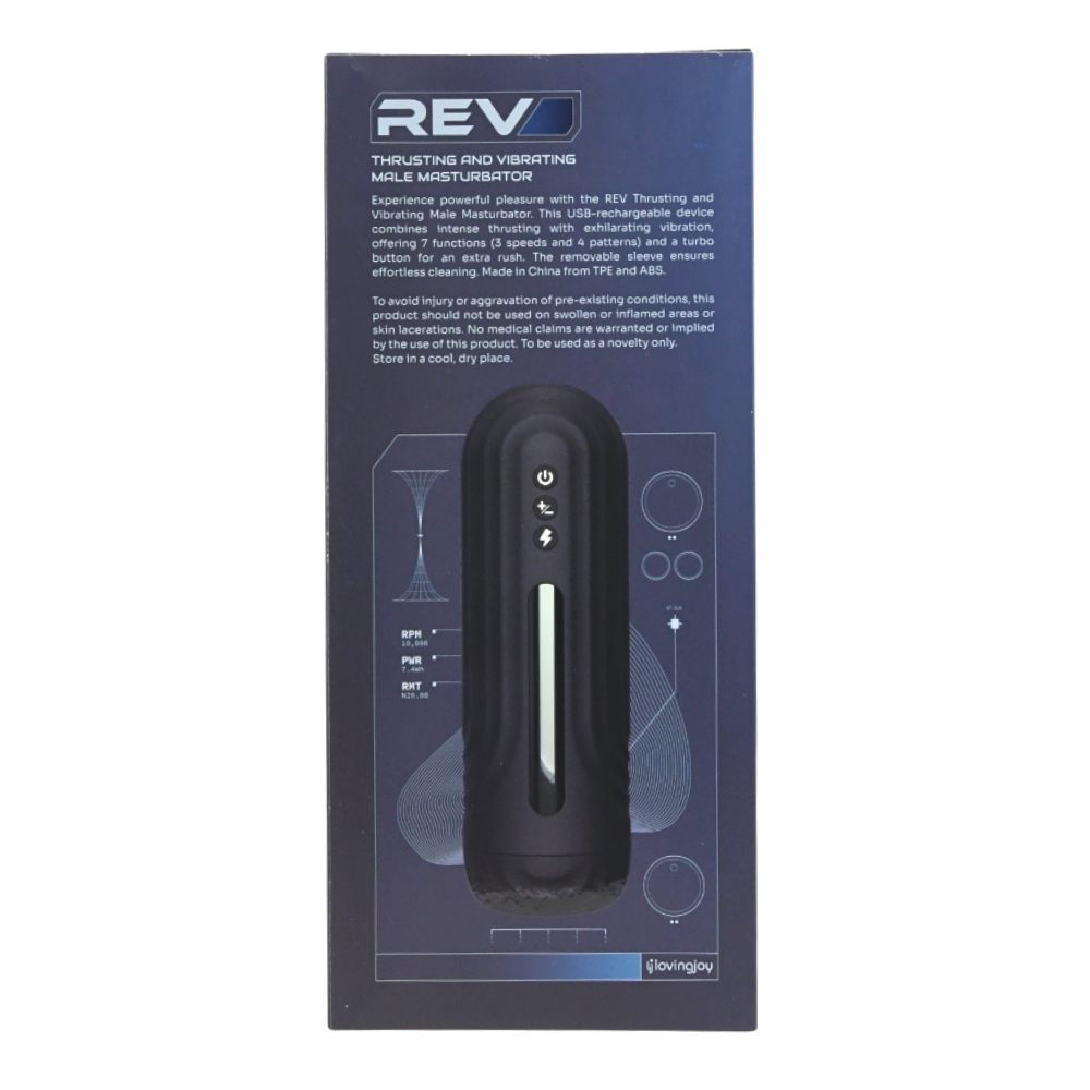 Rev Thrusting and Vibrating Male Masturbator - Image 11
