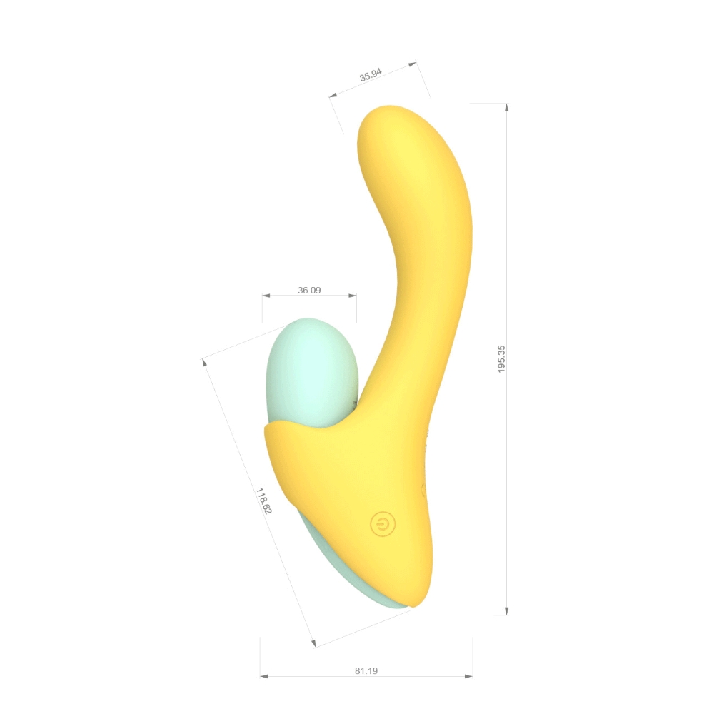 Mina Bloom 2 in 1 Rabbit Vibrator - Image 4