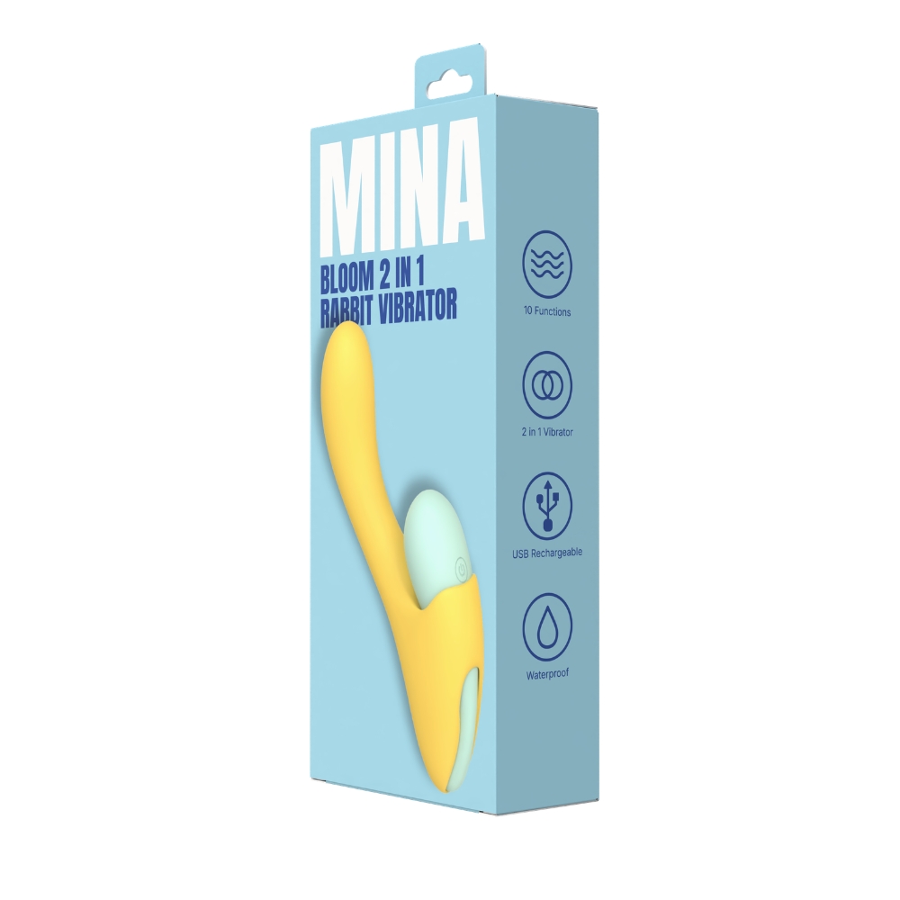 Mina Bloom 2 in 1 Rabbit Vibrator - Image 9