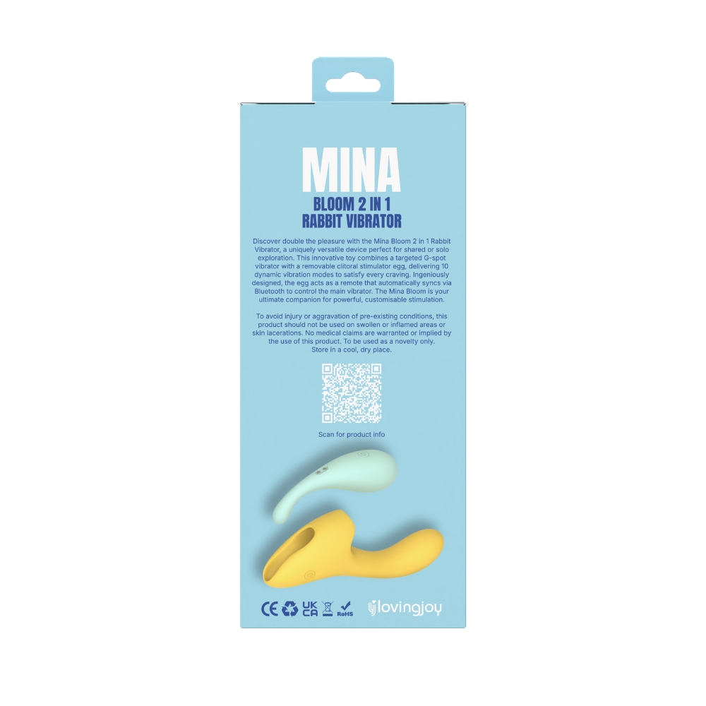 Mina Bloom 2 in 1 Rabbit Vibrator - Image 8