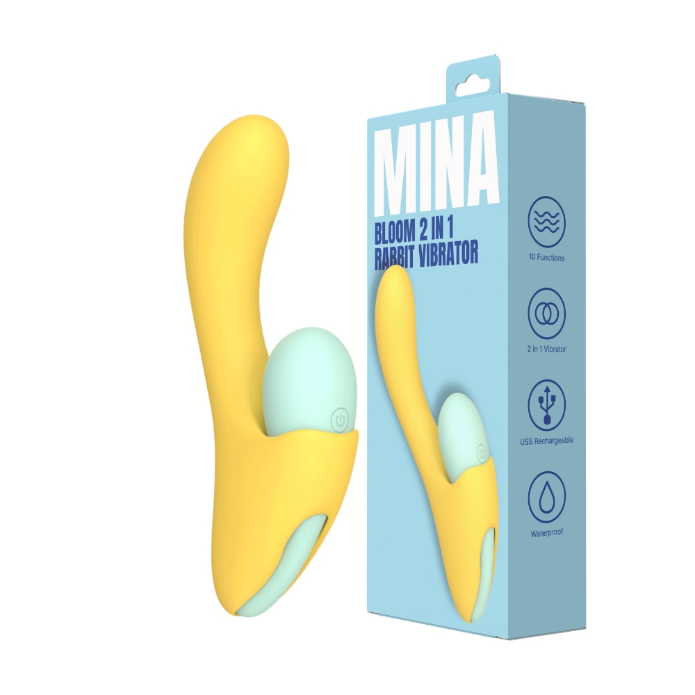 Mina Bloom 2 in 1 Rabbit Vibrator - Image 7