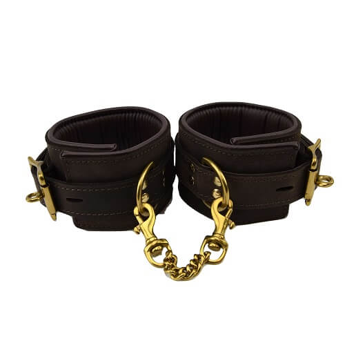 BOUND Nubuck Leather Ankle Restraints - Image 3