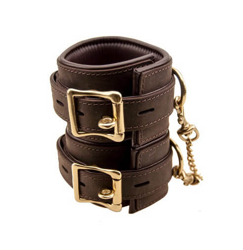BOUND Nubuck Leather Ankle Restraints - Image 4