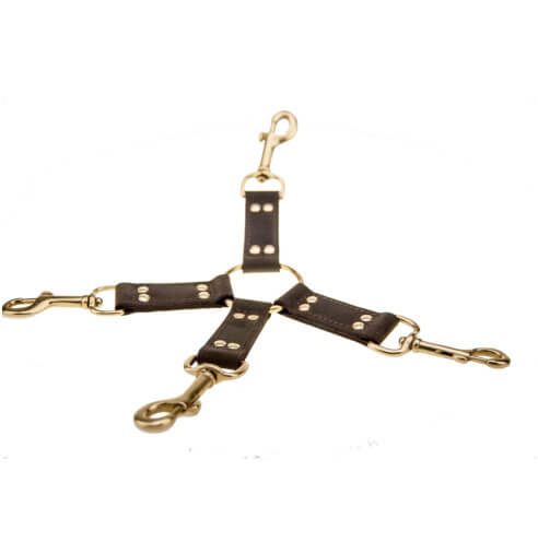 BOUND Nubuck Leather 4 Way Hog Tie - Image 3