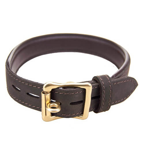 BOUND Nubuck Leather Choker with 'O' Ring - Image 2