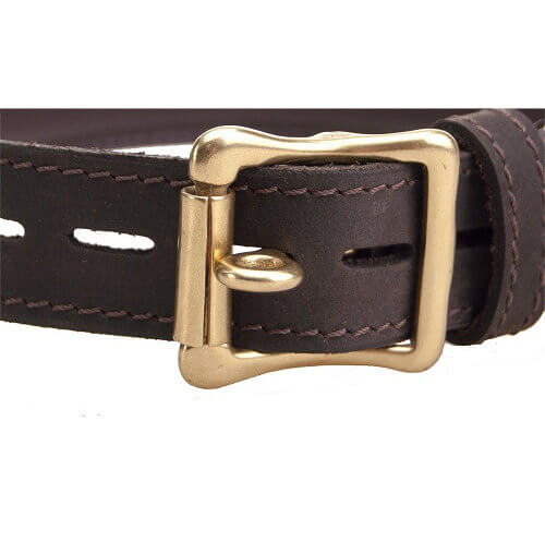 BOUND Nubuck Leather Choker with 'O' Ring - Image 3
