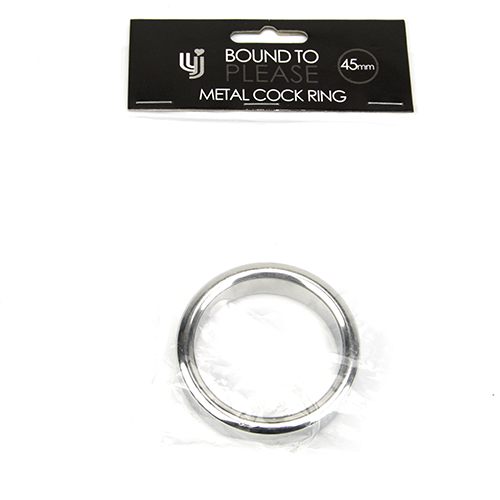 Bound to Please Metal Cock and Ball Ring - 45mm - Image 6