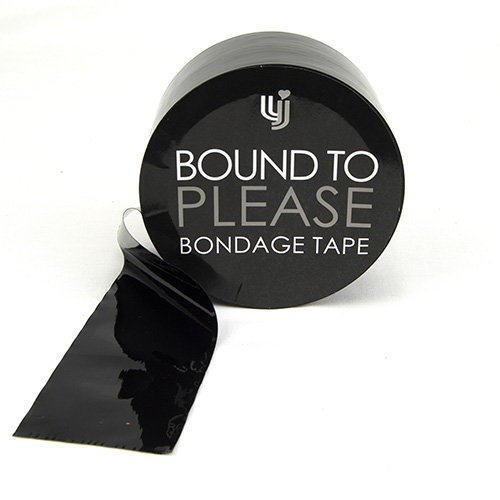 Bound to Please Bondage Tape Black