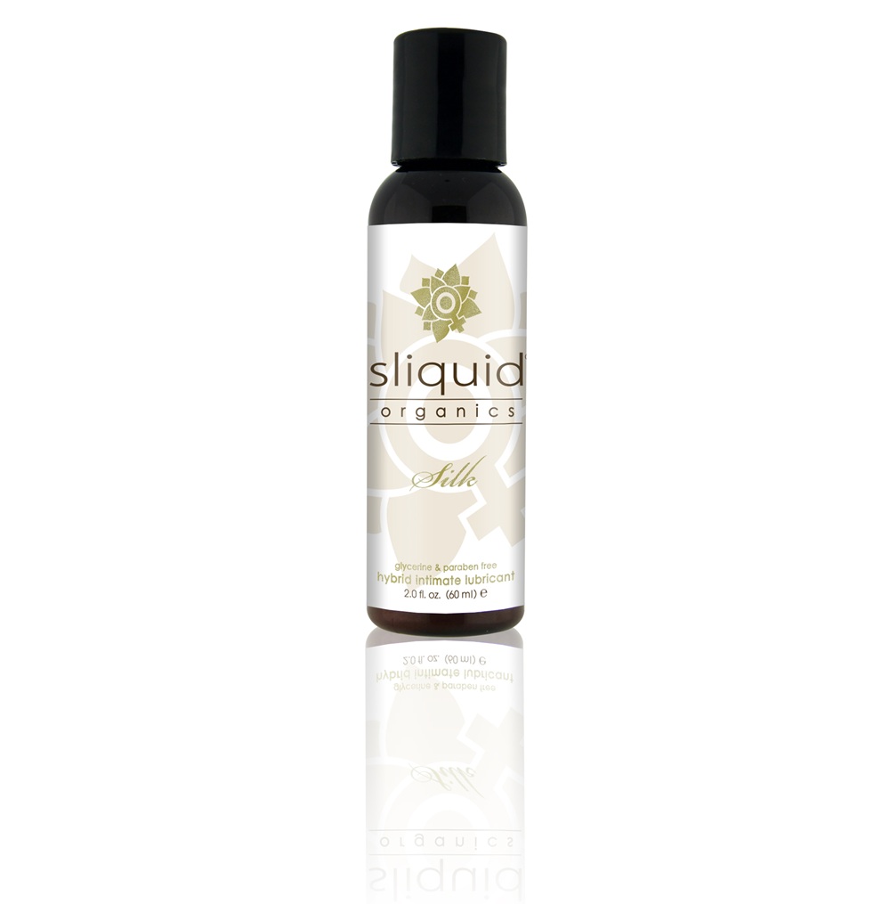 Sliquid Organics Silk Hybrid Lubricant 59ml - Image 2