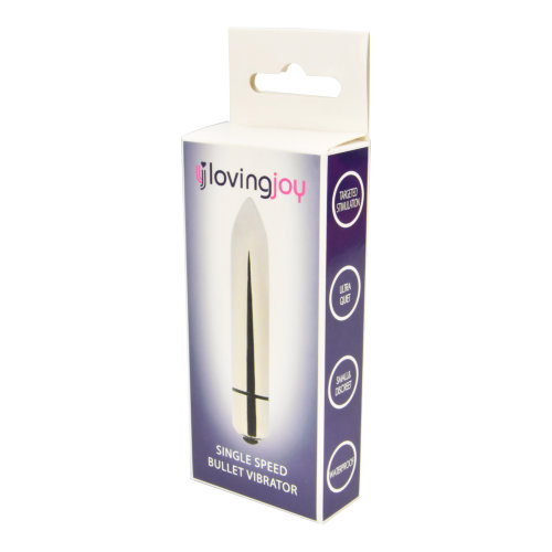 Loving Joy Single Speed Silver Bullet Vibrator - Image 6