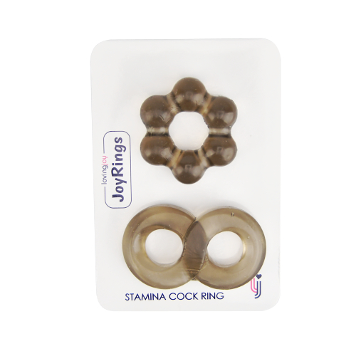 JoyRings Stamina Cock Ring Set (2 Pack) - Image 4