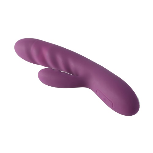 Svakom Avery Thrusting Vibrator with Clitoral Stimulator - Image 3