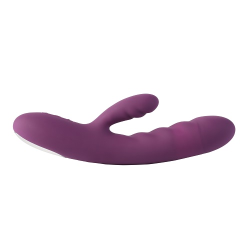 Svakom Avery Thrusting Vibrator with Clitoral Stimulator - Image 4