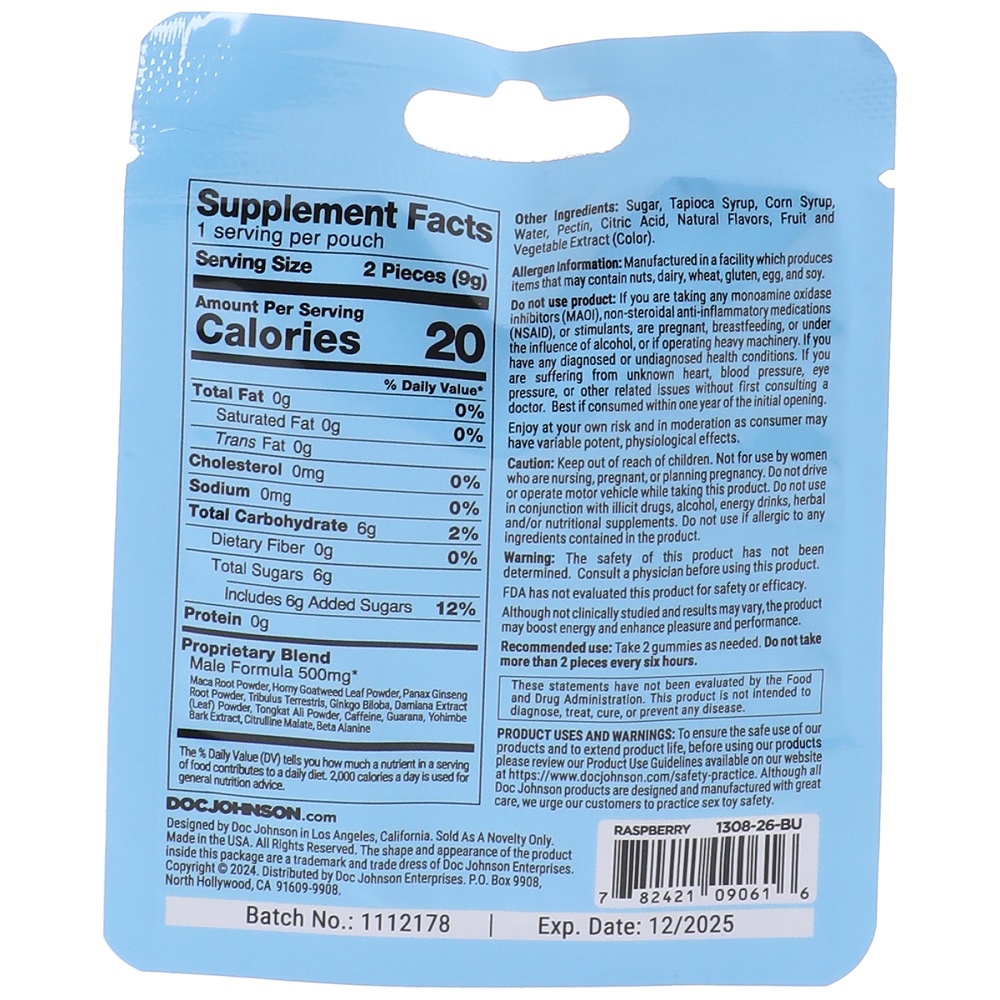 Spanish Fly Male Sex Gummies (2 pack) - Image 4
