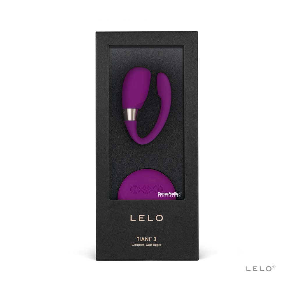 LELO Tiani 3 Couples Massager Deep Rose - Image 2